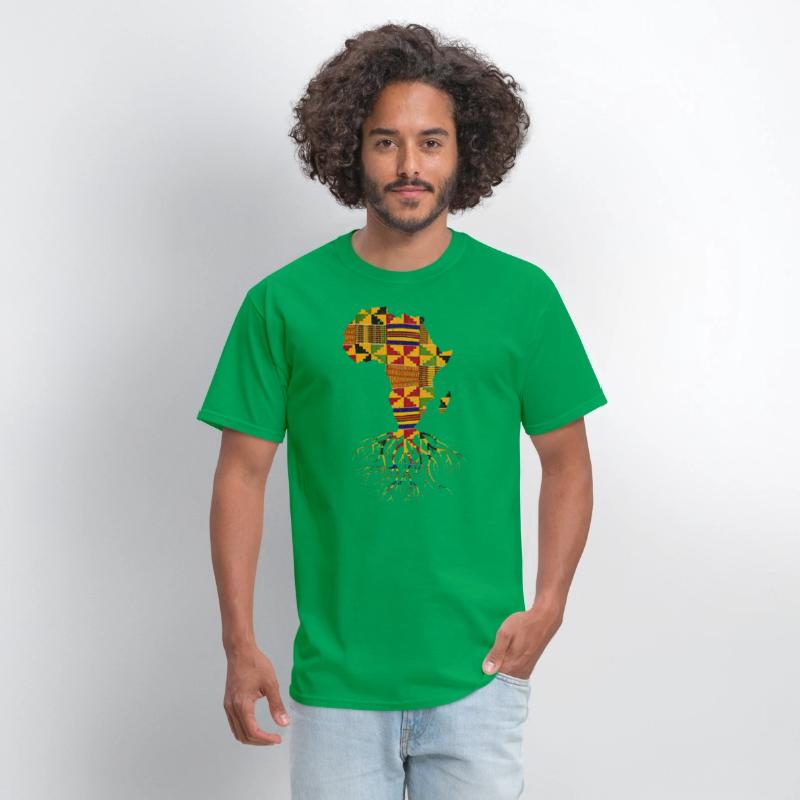 Africa Map Traditional Kente Cloth African Roots