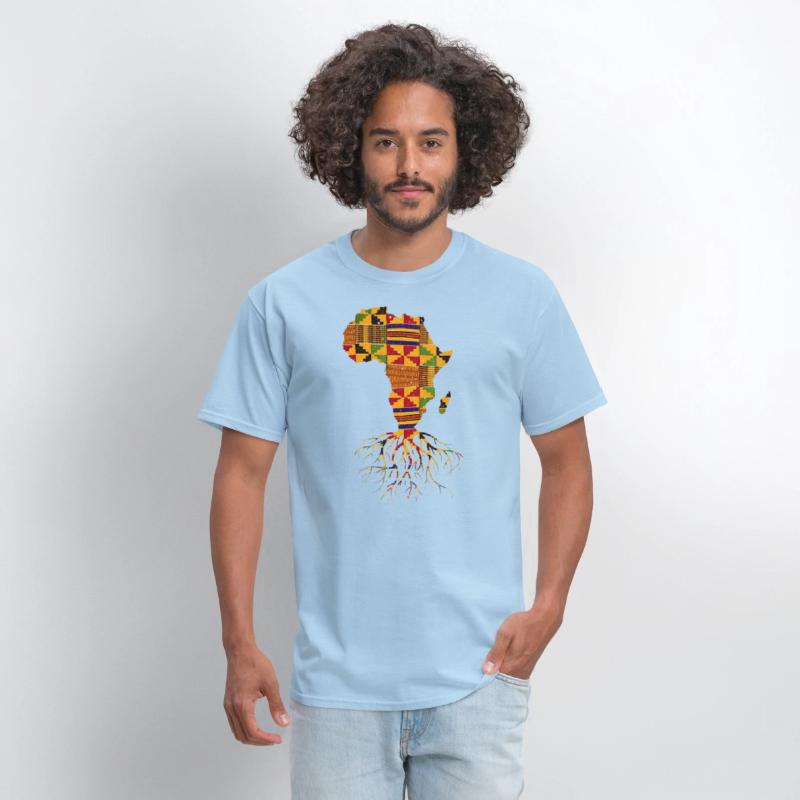Africa Map Traditional Kente Cloth African Roots