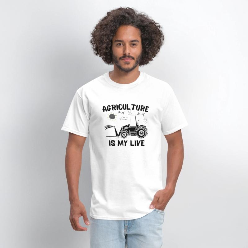 AGRICULTURE IS MY LIVE, Tractor love, Famer gift