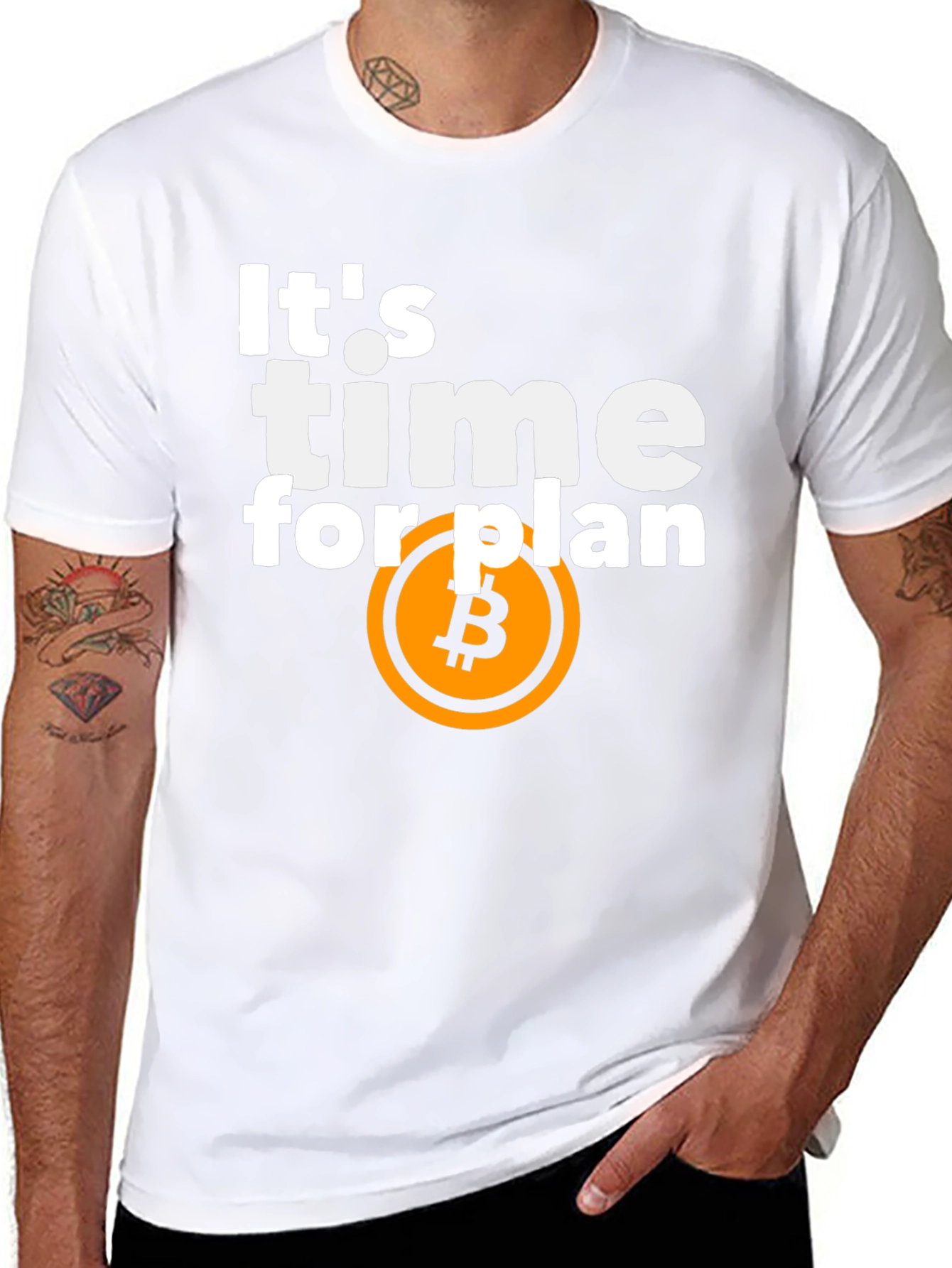 Bitcoin Plan B T-Shirt Crypto HODL