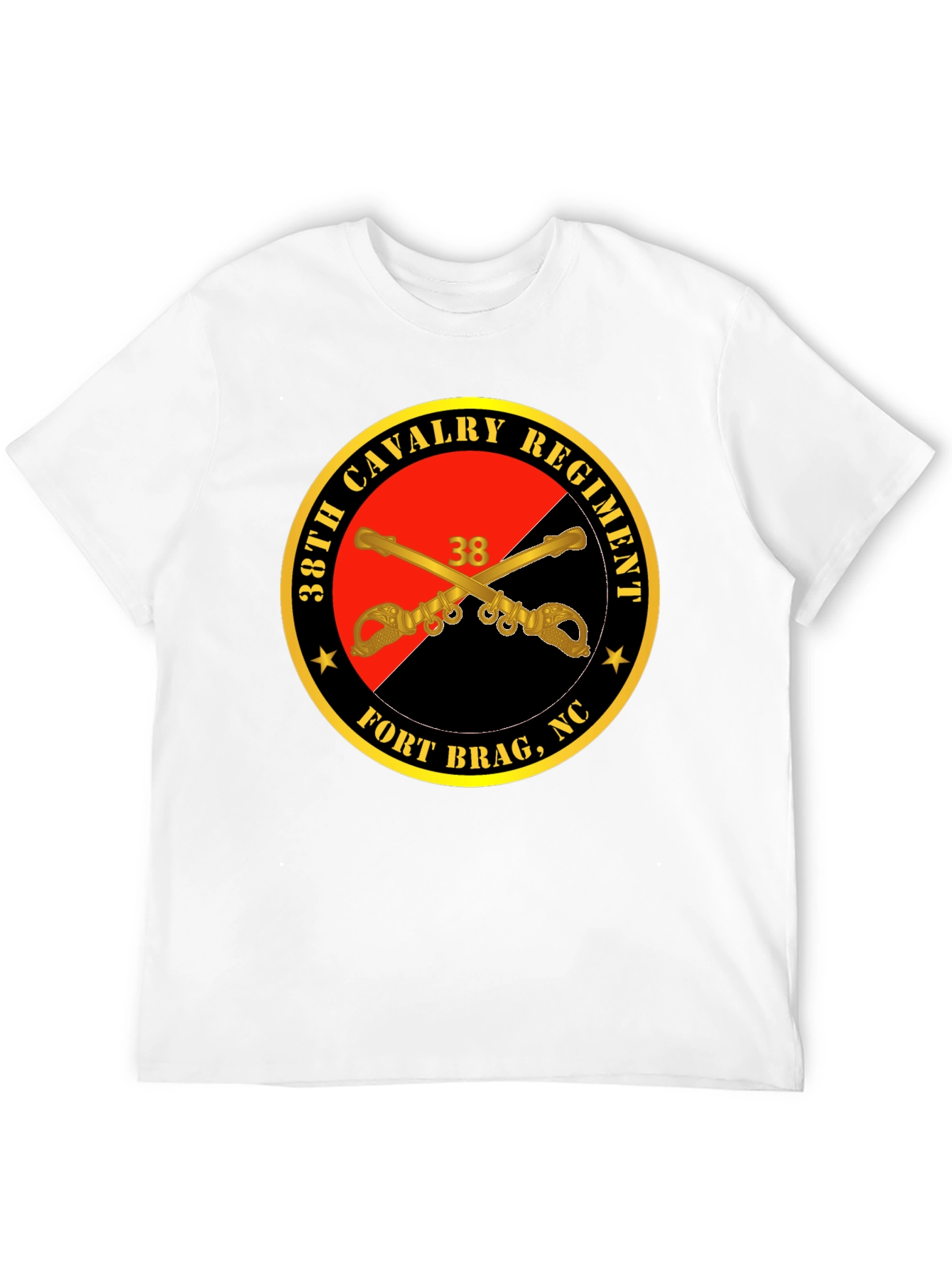 38th Cavalry Regiment Black T-Shirt