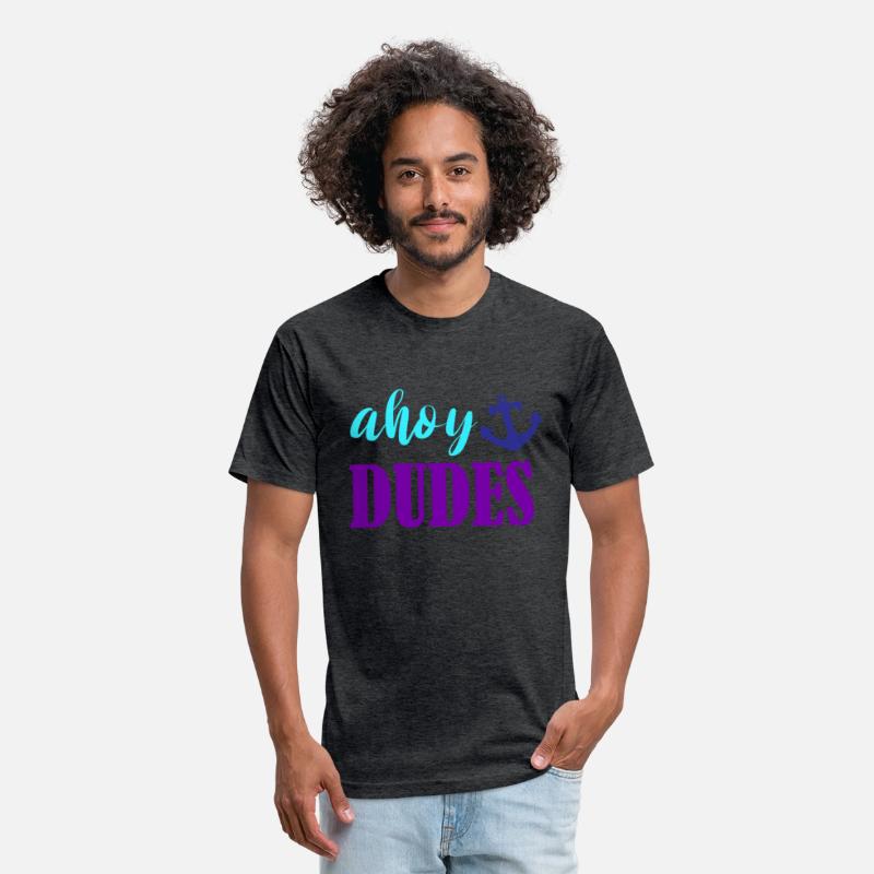 Ahoy Dudes Nautical Summer Tee
