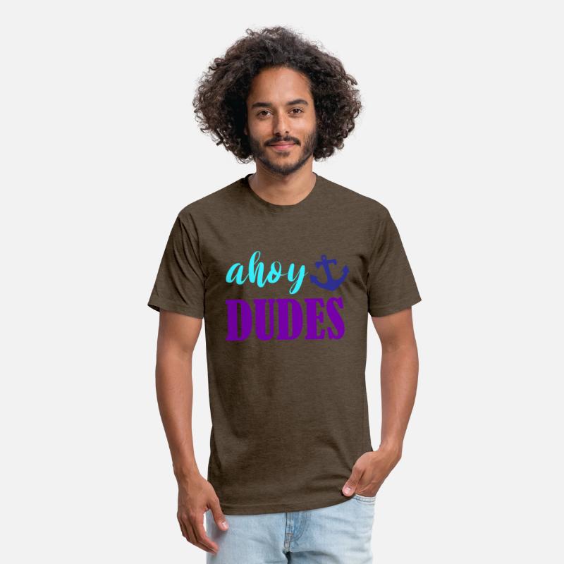 Ahoy Dudes Nautical Summer Tee