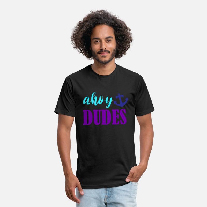 Ahoy Dudes Nautical Summer Tee