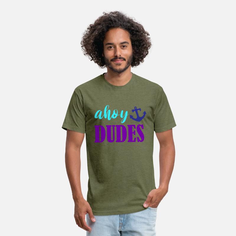 Ahoy Dudes Nautical Summer Tee