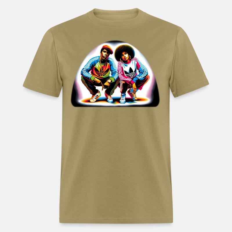 AI 1980s B-Boy & FlyGirl Airbrushed Style