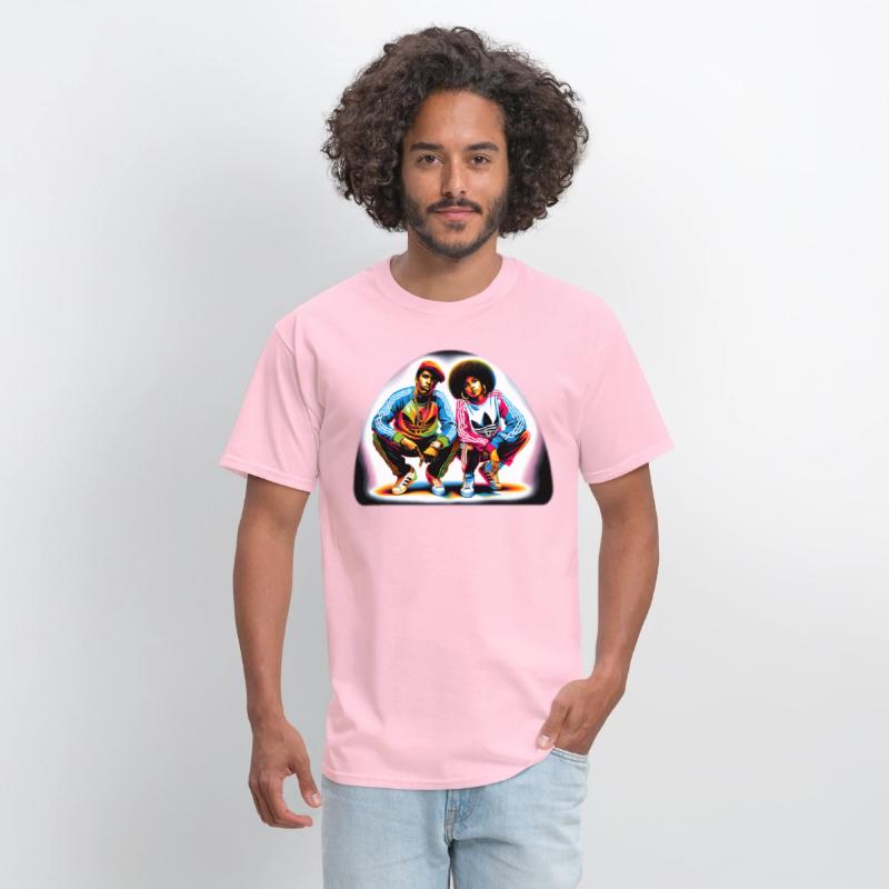 AI 1980s B-Boy & FlyGirl Airbrushed Style