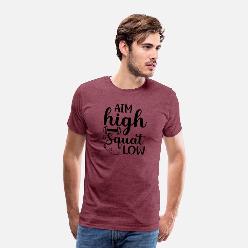 aim high squat low