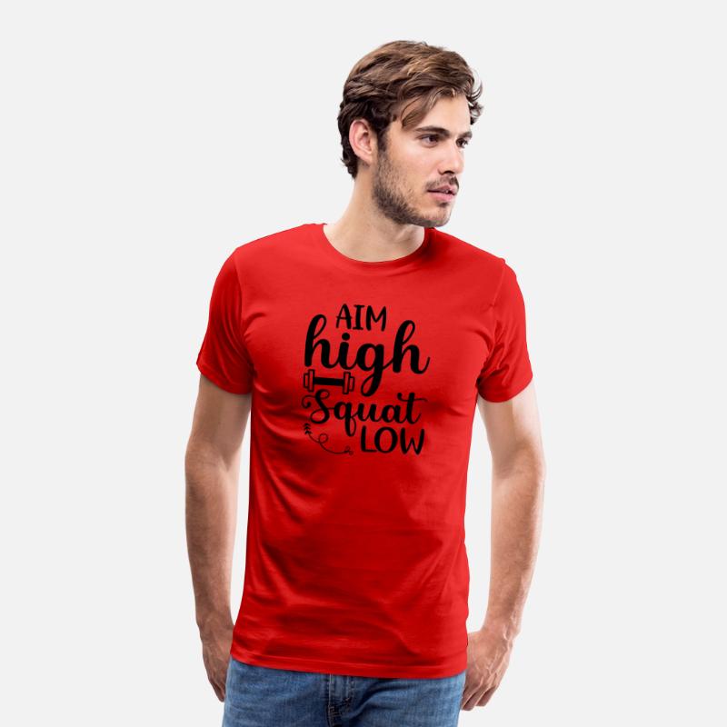 aim high squat low