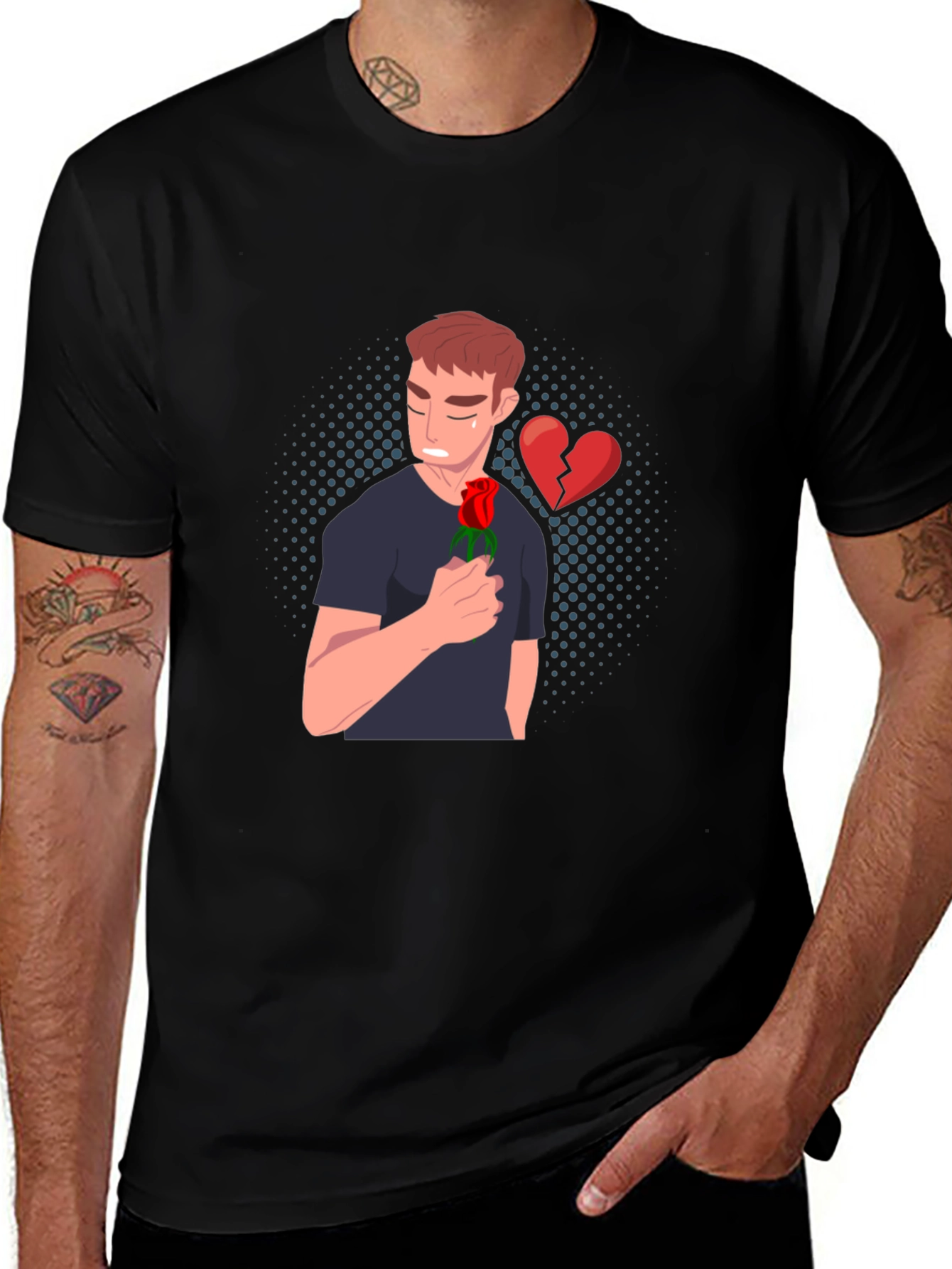 Sad Romance Graphic T-Shirt