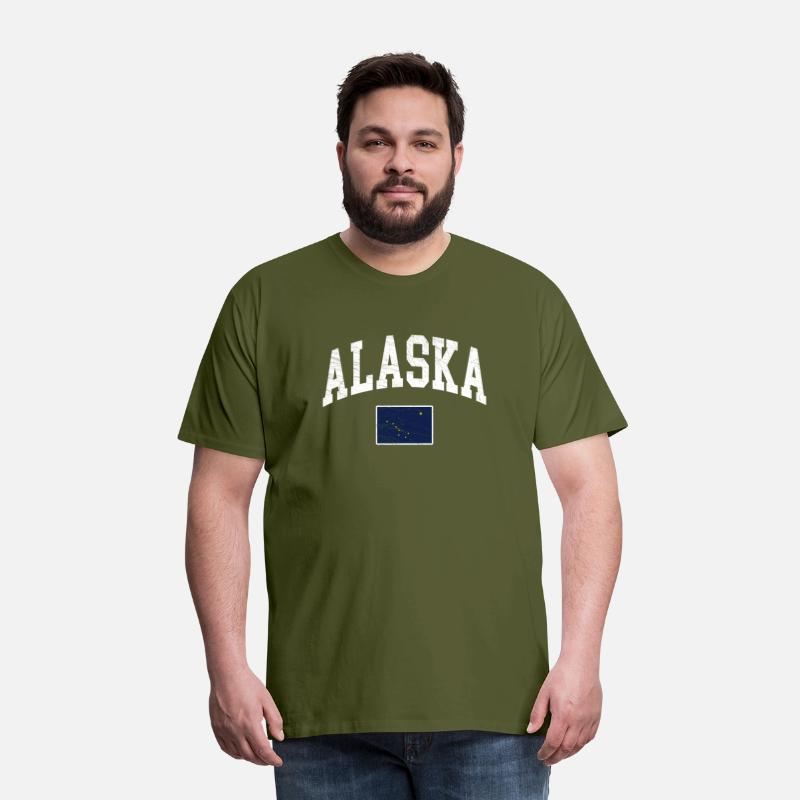 Alaa Vintage Distressed Worn Flag Of Alaa