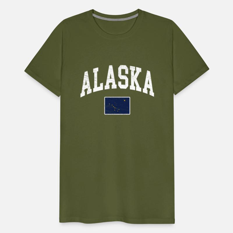 Alaa Vintage Distressed Worn Flag Of Alaa