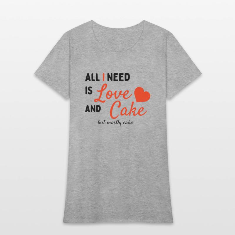 All I need is love and cake. Cool Quote