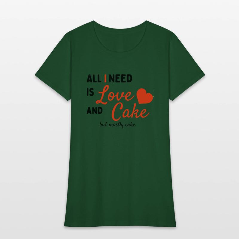 All I need is love and cake. Cool Quote