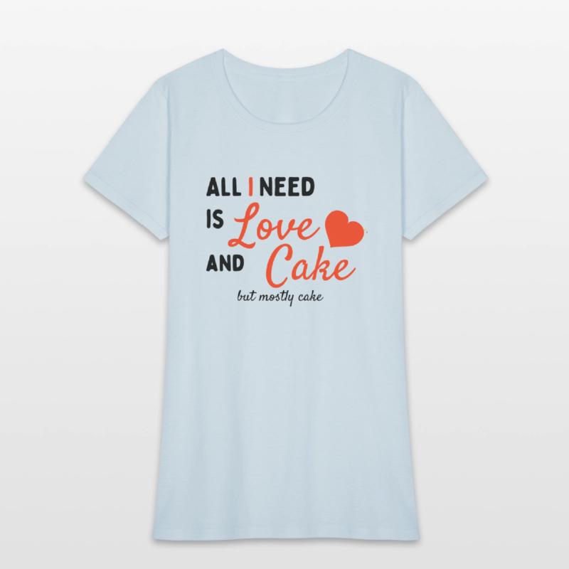 All I need is love and cake. Cool Quote