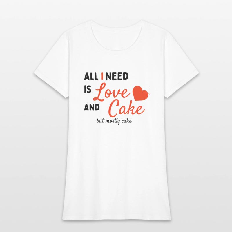 All I need is love and cake. Cool Quote