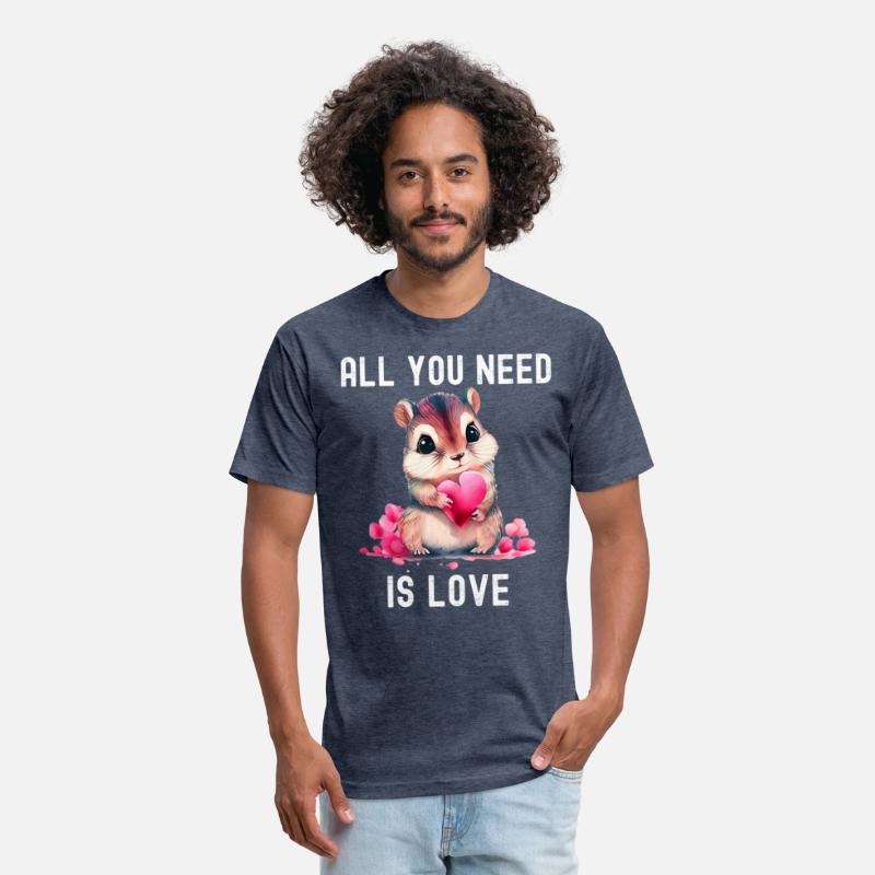 All you need is love with heart Chipmunk