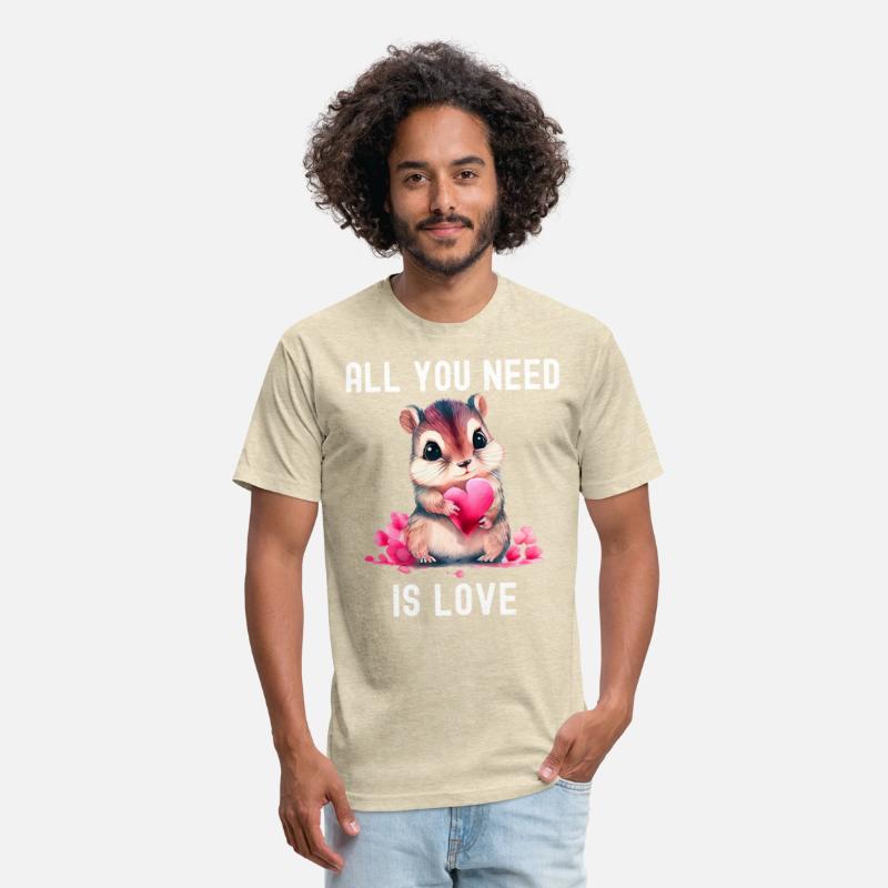 All you need is love with heart Chipmunk