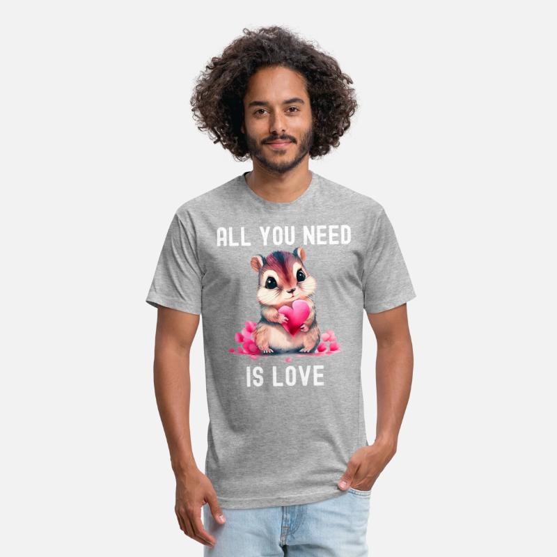 All you need is love with heart Chipmunk