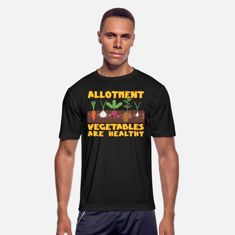 Allotment vegetables are healthy