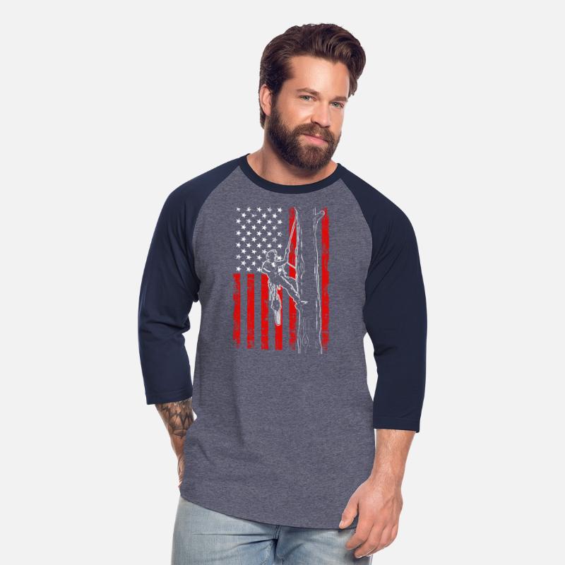American Flag Arborist For Men Cool Tree Lover