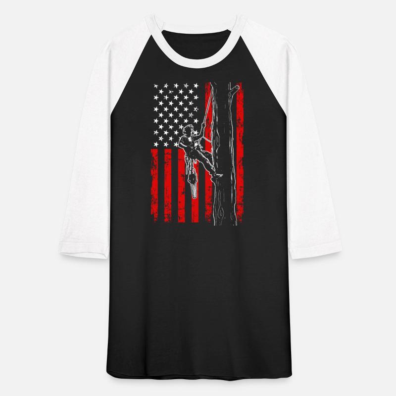 American Flag Arborist For Men Cool Tree Lover