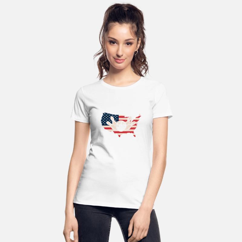 American Flag Bowling Bowler Tenpin Champion
