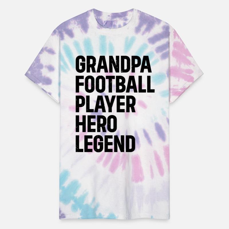 American Football Grandpa Football Player Hero Leg