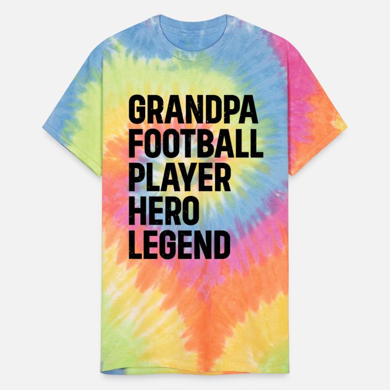 American Football Grandpa Football Player Hero Leg