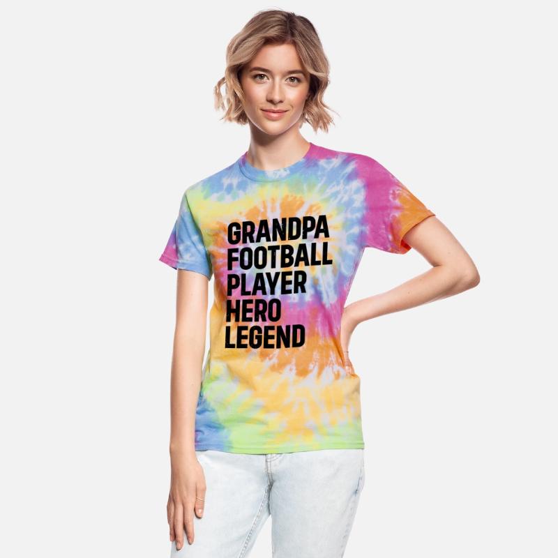 American Football Grandpa Football Player Hero Leg