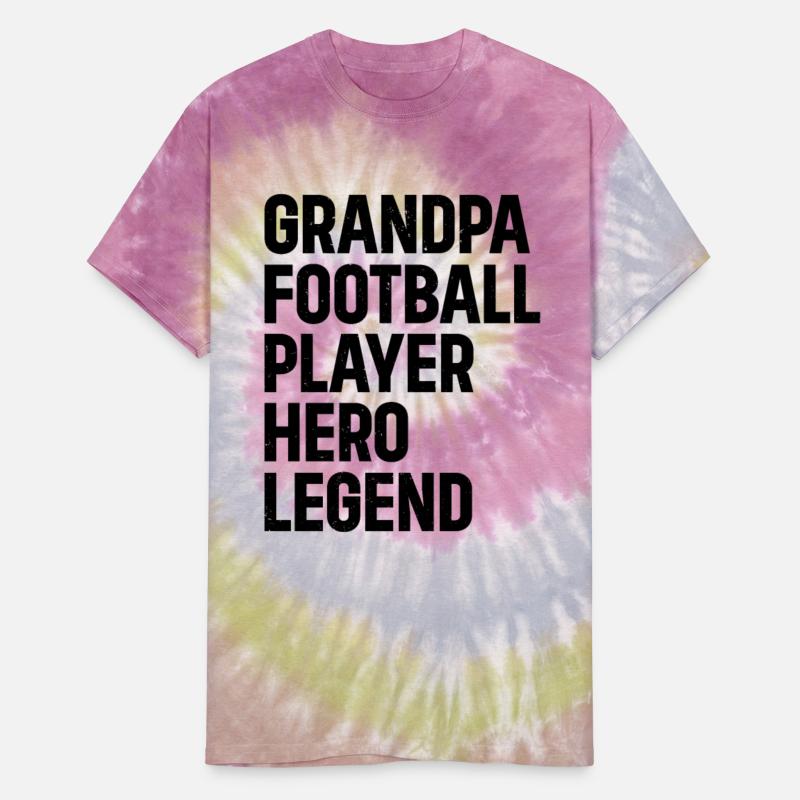 American Football Grandpa Football Player Hero Leg