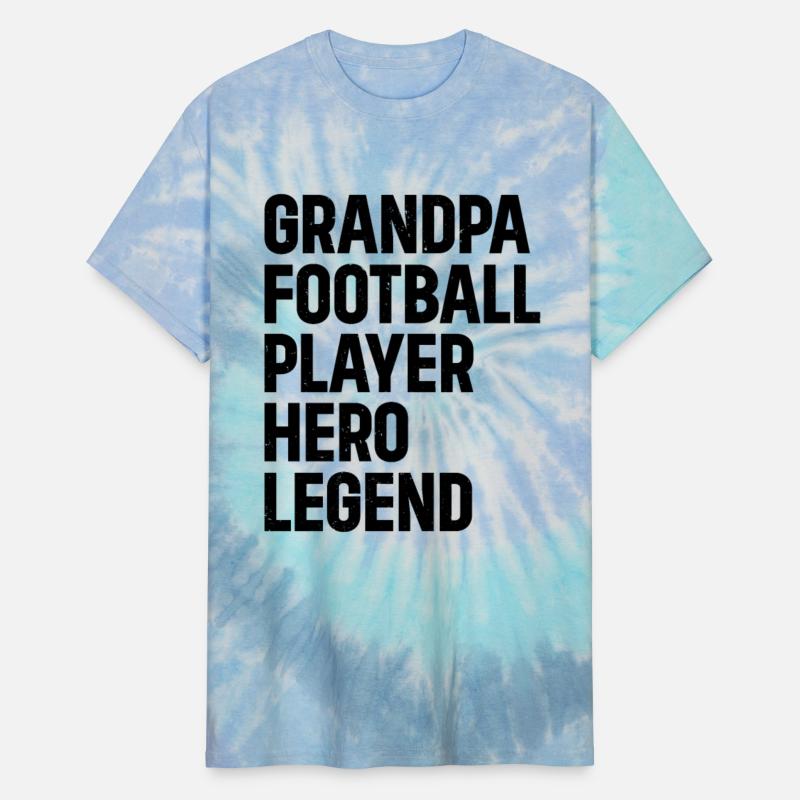 American Football Grandpa Football Player Hero Leg