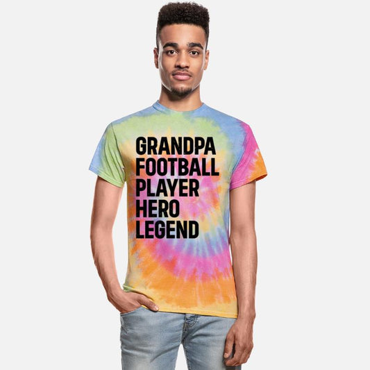 American Football Grandpa Football Player Hero Leg