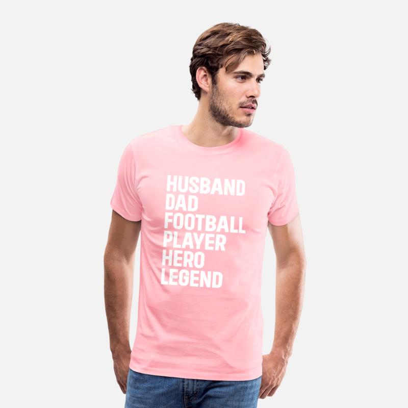 American Football Husband Dad Football Player Hero