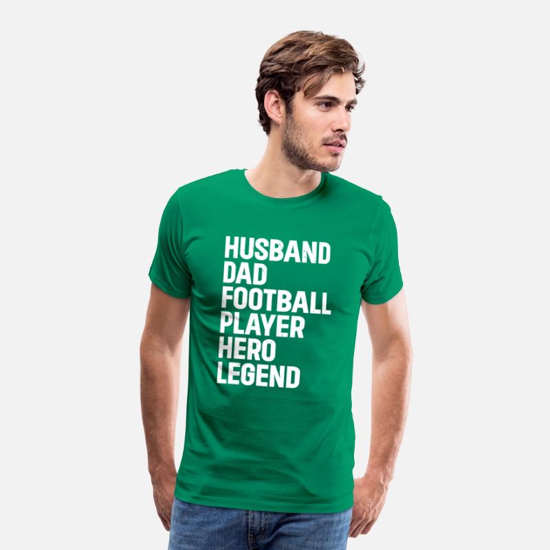 American Football Husband Dad Football Player Hero