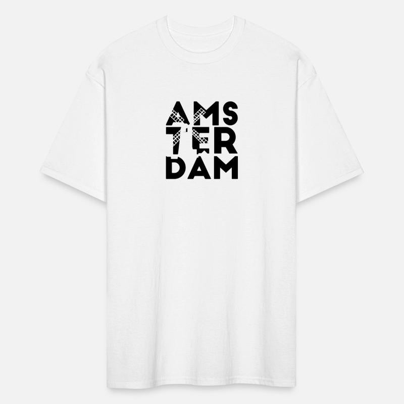 Amsterdam with a windmill in it