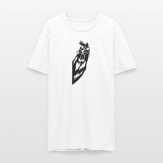 Angry Rooster Head Black Graphic