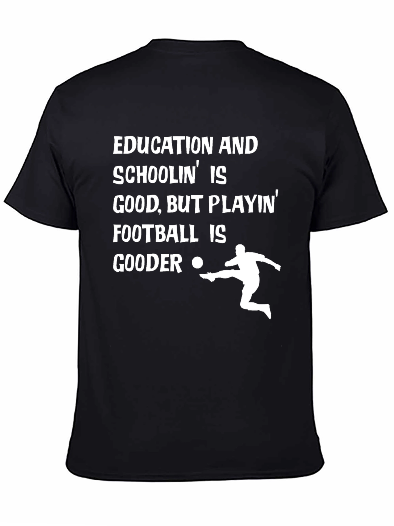 Football Is Gooder Graphic Tee