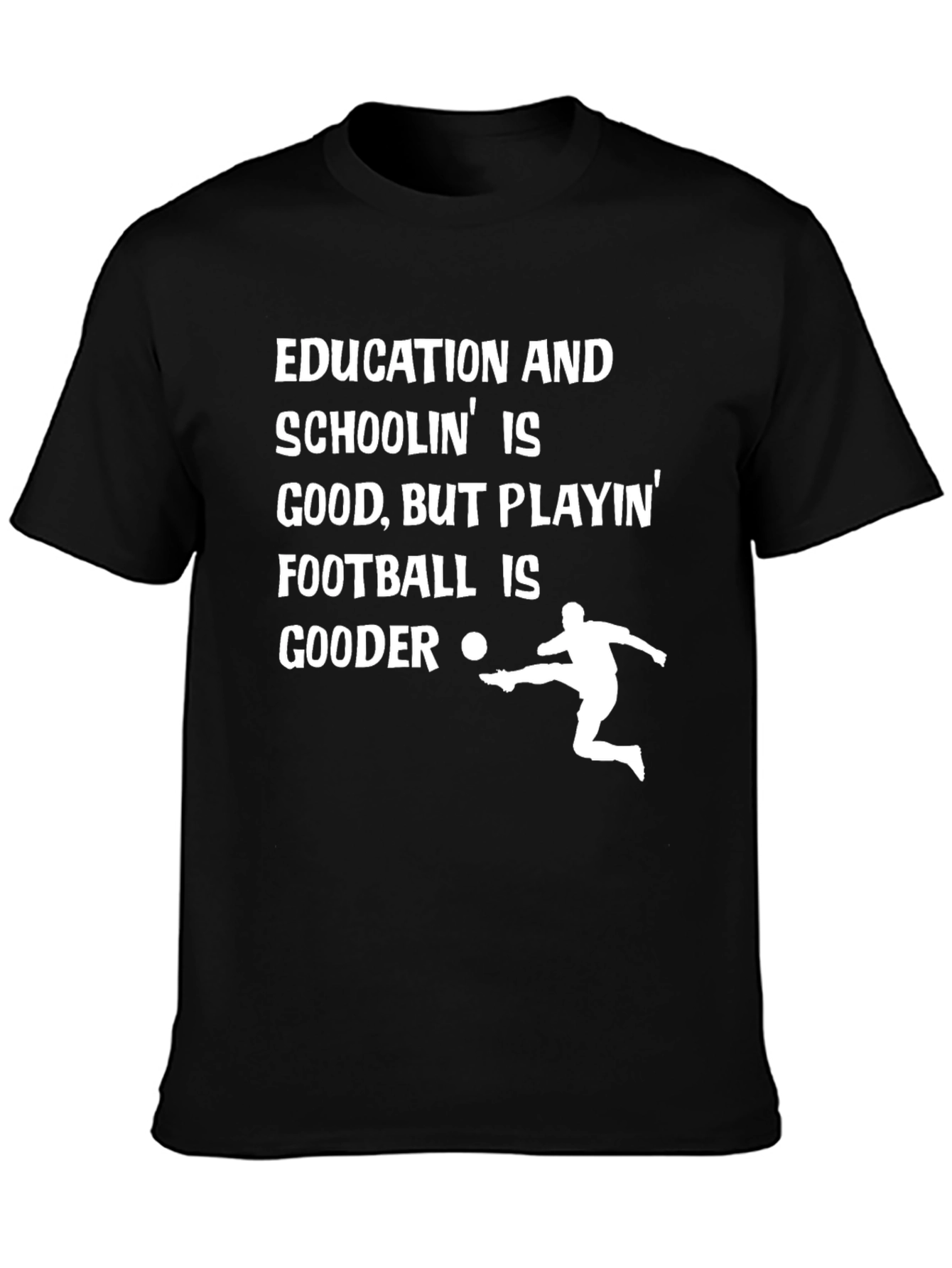 Football Is Gooder Graphic Tee