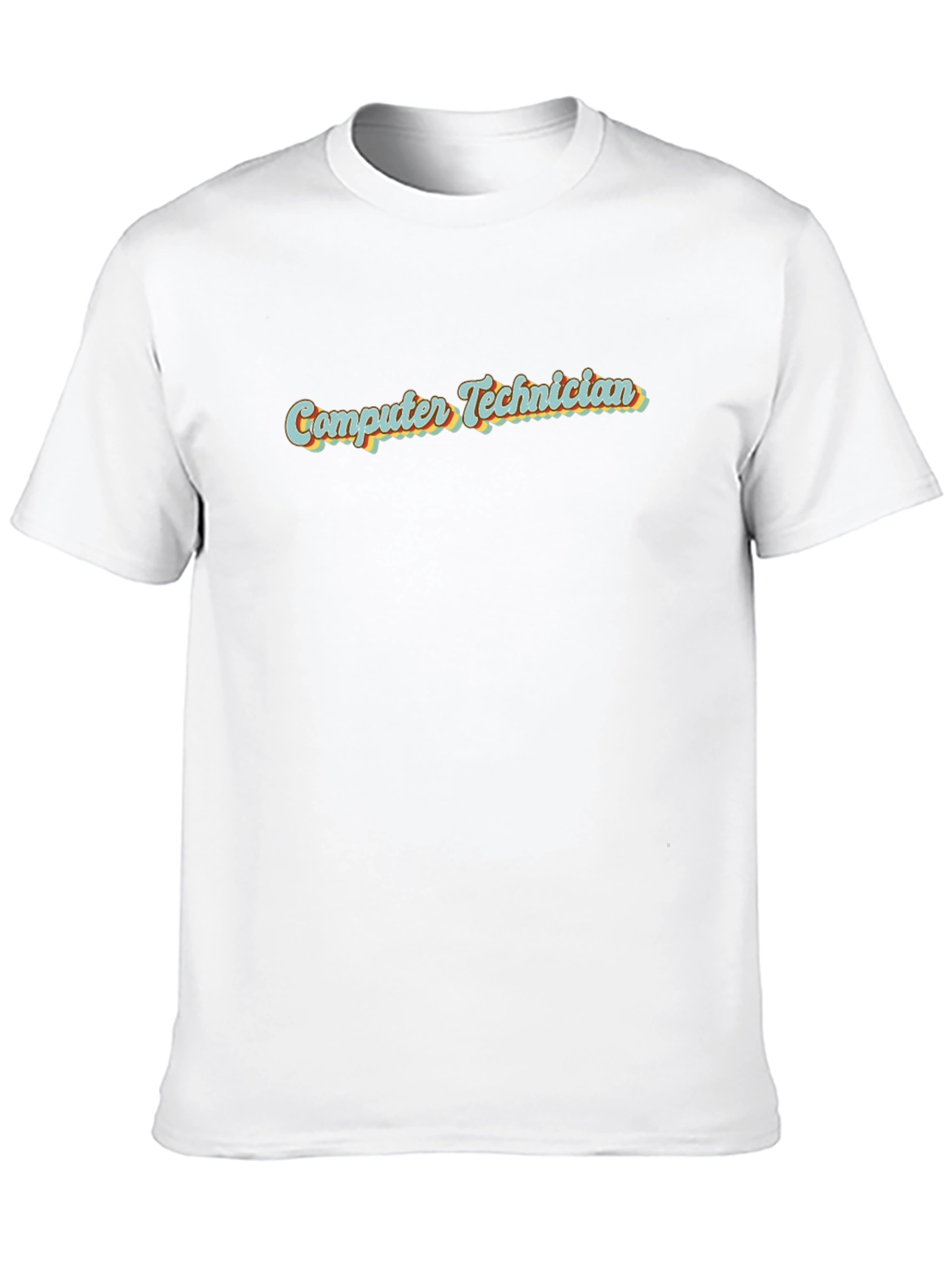 Computer Technician Retro T-Shirt