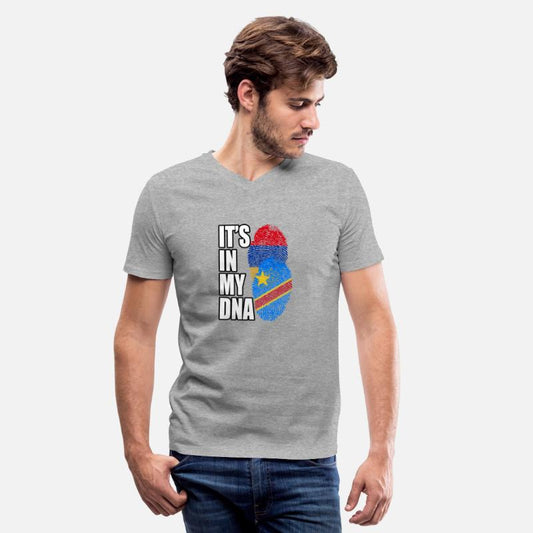 Armenian And Congolese Mix Heritage DNA Flag