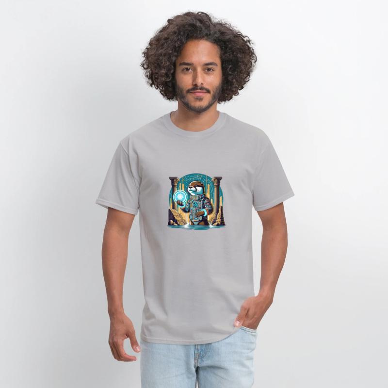 Astral Otter Explorer in Ancient Ruins