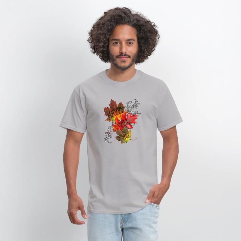 Autumn Quote Happy Fall Y'All Pattern Leaves Fall