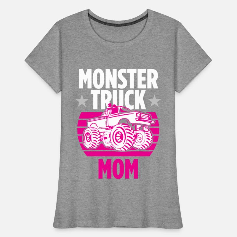 Awesome Monster Truck Mom Tricks Stunts Wheelies