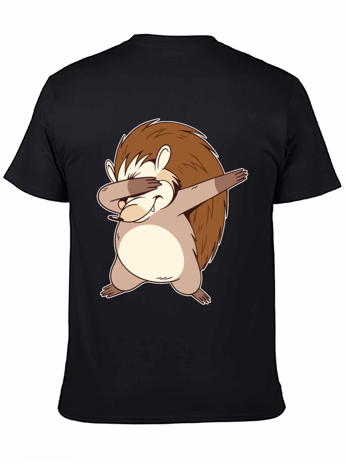 Dabbing Hedgehog Graphic Tee