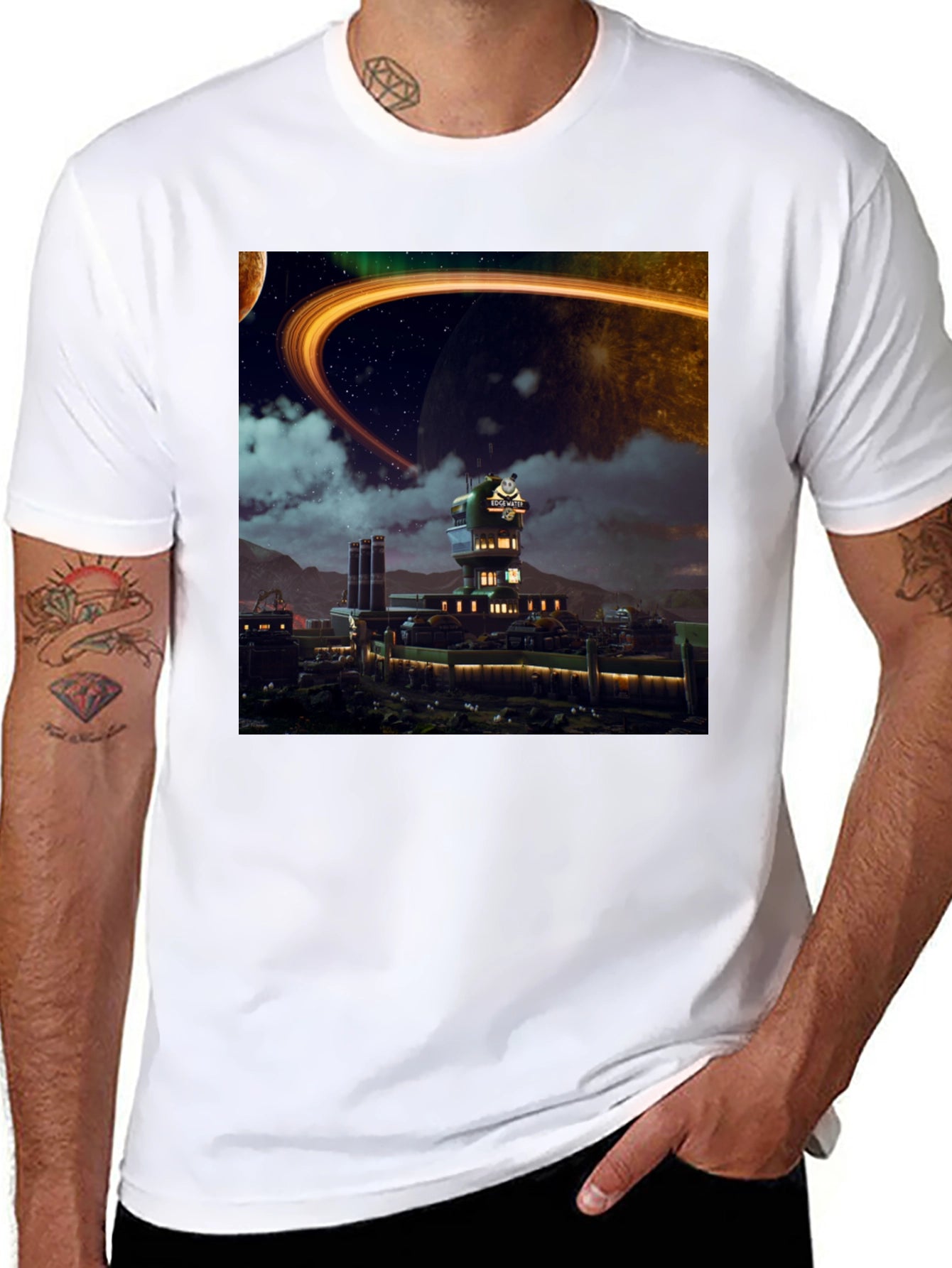 Outer Worlds Inspired Tee