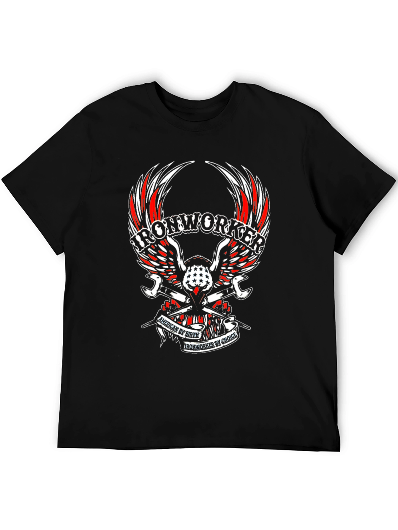 Ironworker American Biker T-Shirt