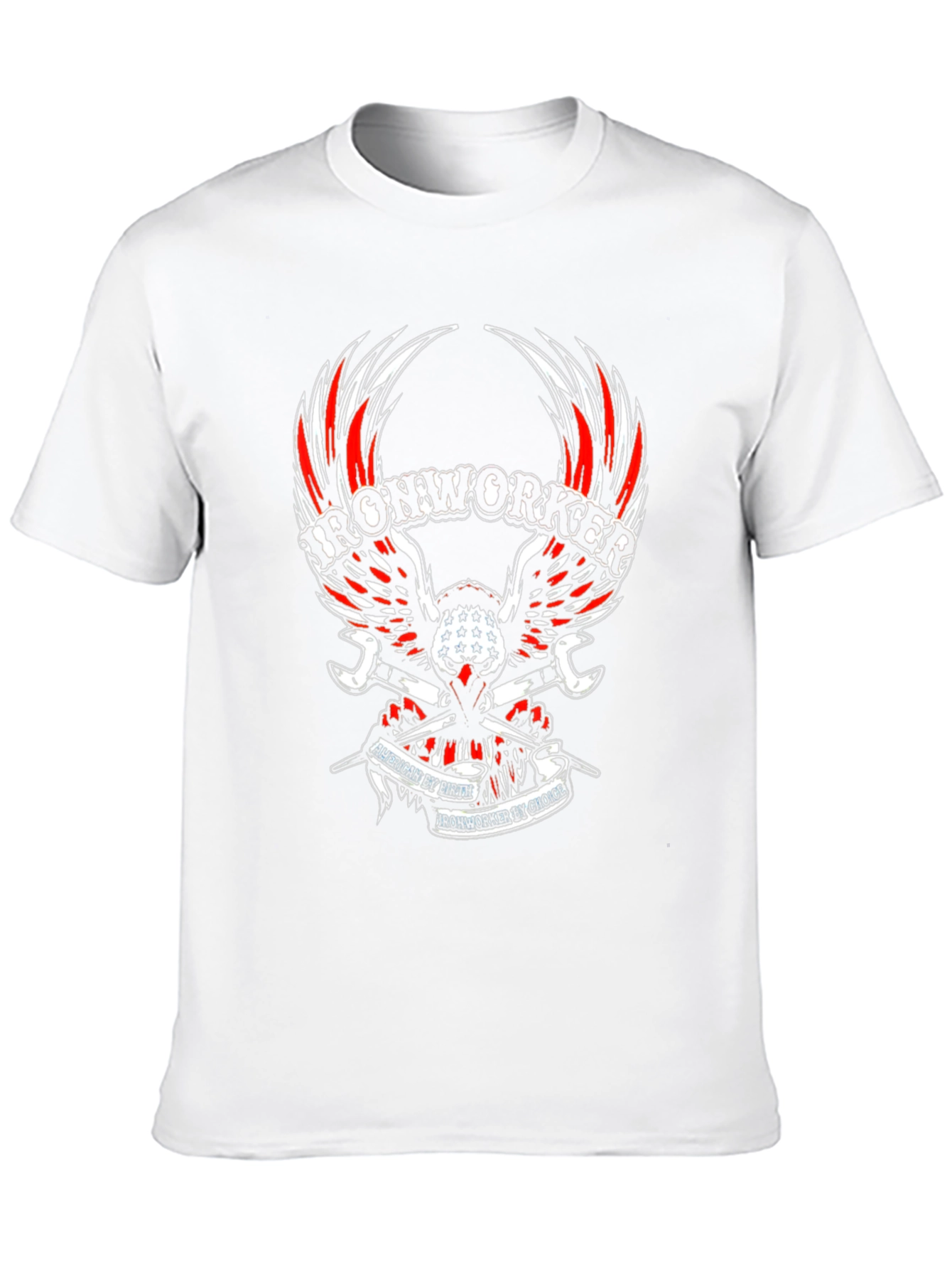 Ironworker American Biker T-Shirt