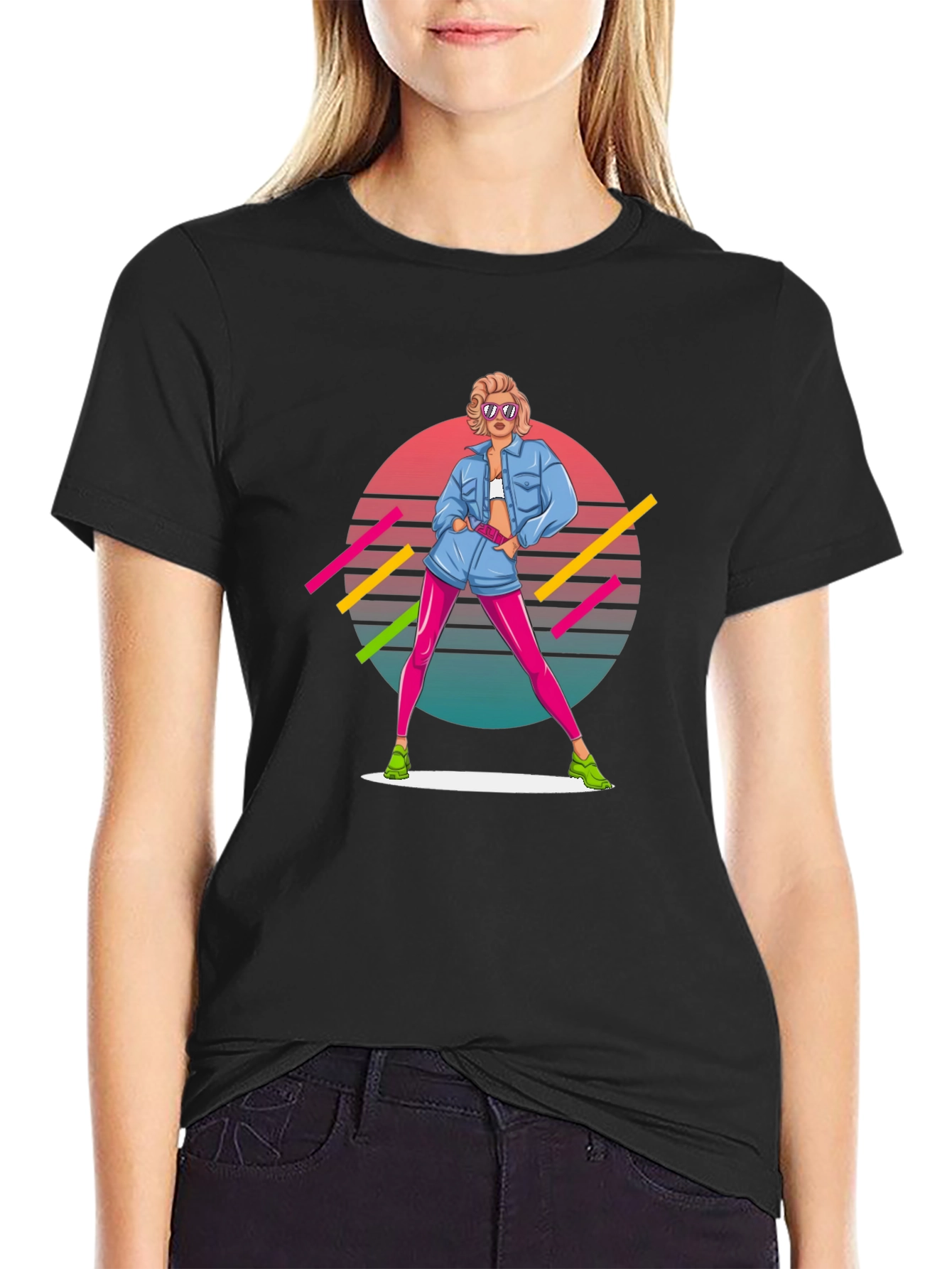 Retro 80s Style T-Shirt