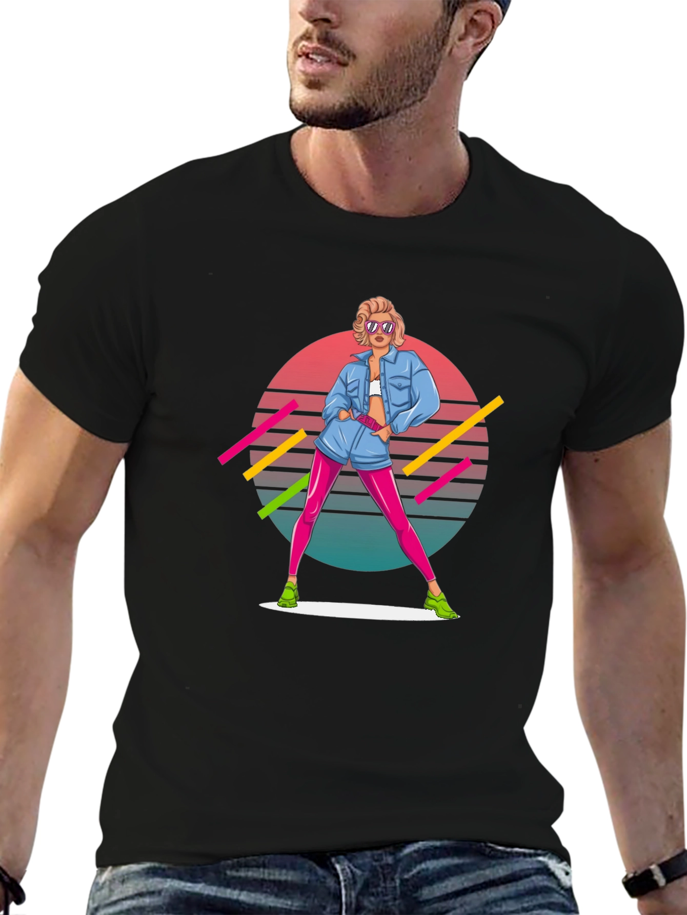 Retro 80s Style T-Shirt